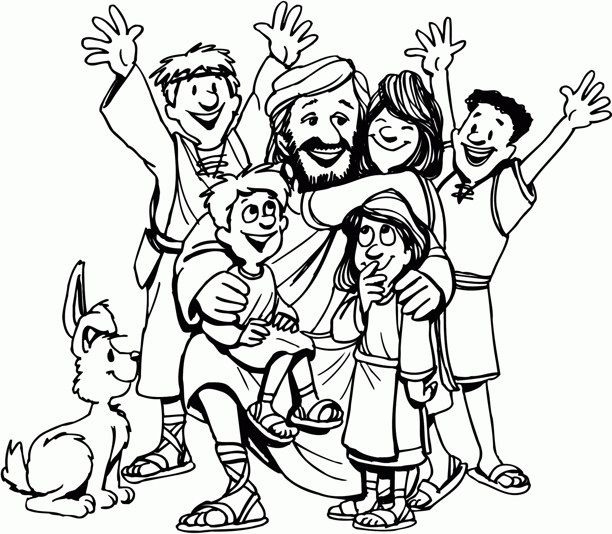 Jesus Loves The Little Children Coloring Pages
 Jesus Loves The Little Children Coloring Pages Coloring Home