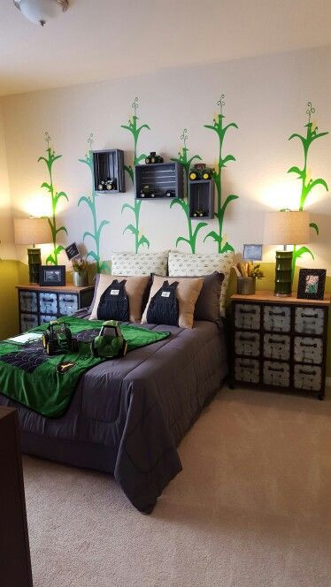 John Deere Kids Room
 John Deere bedroom bedrooms Pinterest