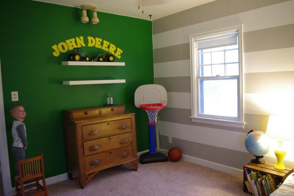 John Deere Kids Room
 Pin on House ideas