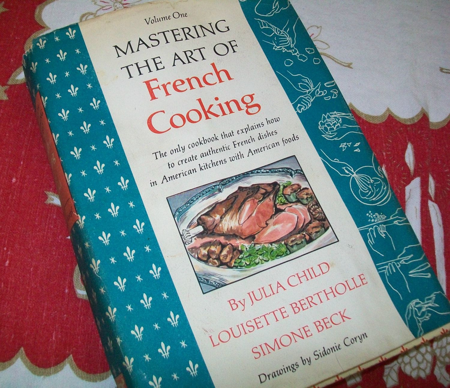 Julia Child Cookbook Recipes
 Vintage Julia Child cookbook Mastering the Art of French