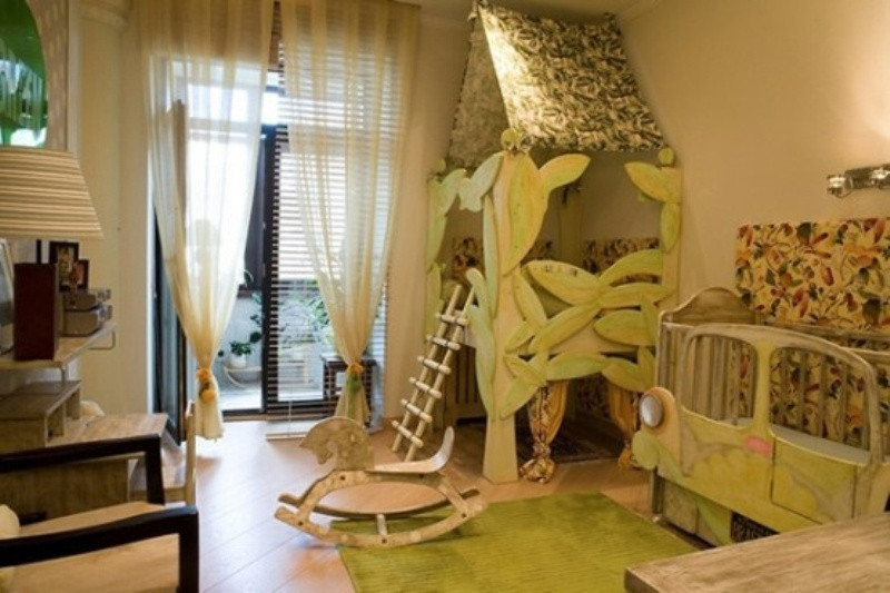 Jungle Kids Room
 15 Ideas To Design A Jungle Themed Kids Room