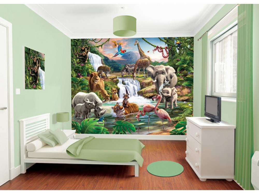 Jungle Kids Room
 Jungle themed bedroom ideas that kids will love FADS