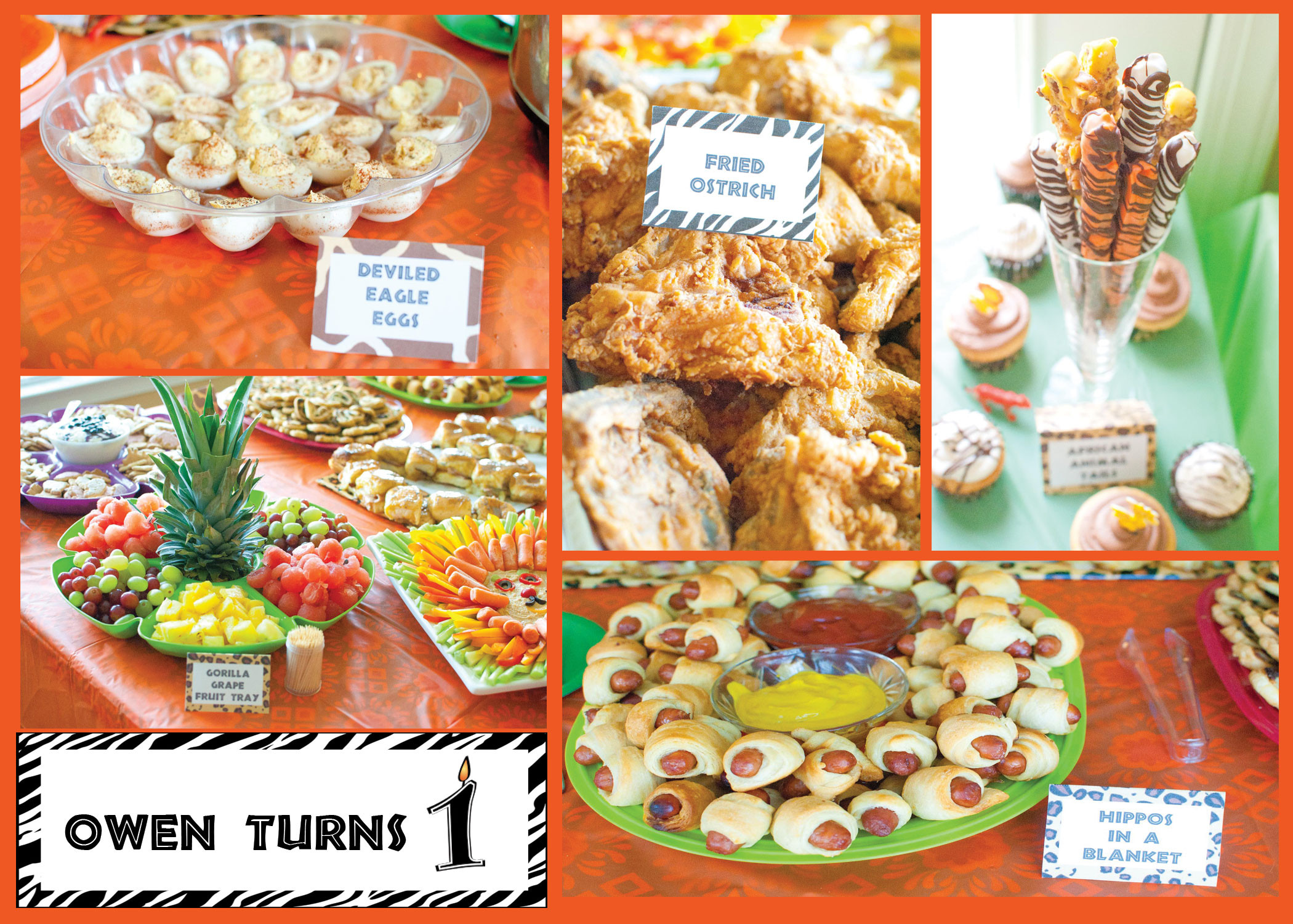 Jungle Party Food Ideas
 Owen s First Birthday Safari Party ⋆ Slim Pickin’s Kitchen