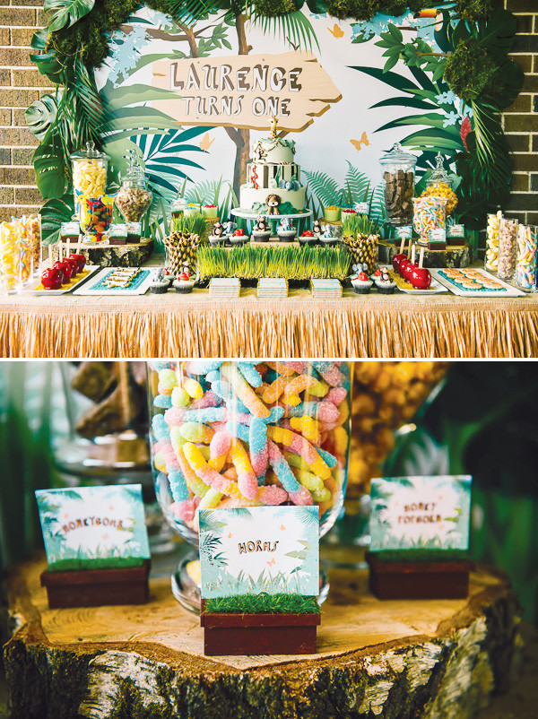 Jungle Theme Birthday Party
 Amazing Jungle Themed Birthday Party Hostess with