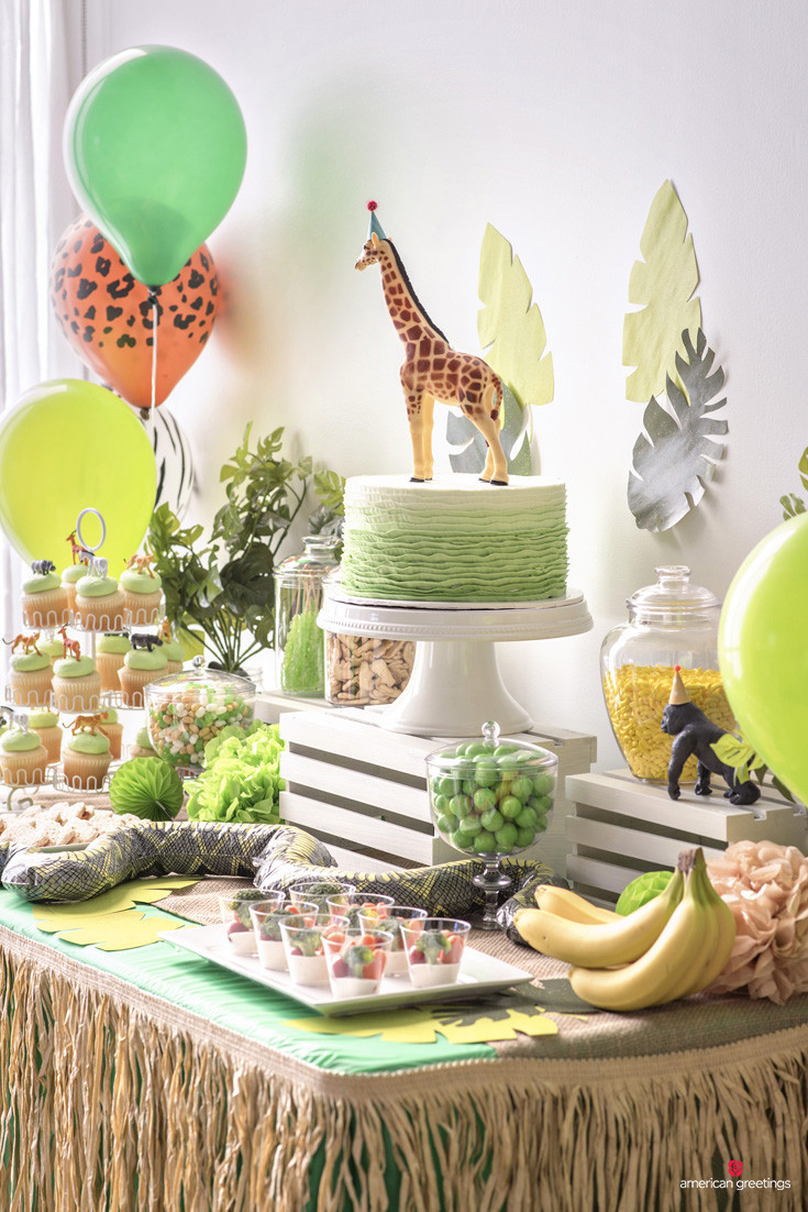 Jungle Theme Birthday Party
 Jungle Birthday Party Ideas Inspiration