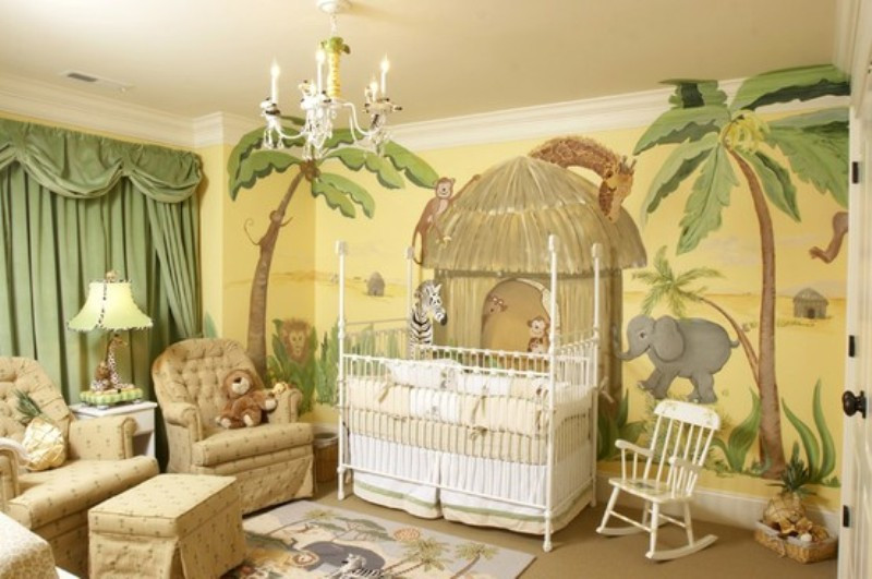 Jungle Theme Kids Room
 15 Ideas To Design A Jungle Themed Kids Room