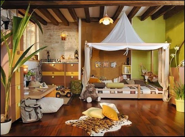 Jungle Theme Kids Room
 17 Awesome Kids Room Design Ideas Inspired From The Jungle