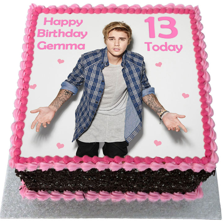 Justin Bieber Birthday Cake
 Justin Bieber Birthday Cake Flecks Cakes