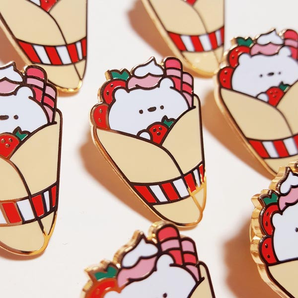 Kawaii Pins
 Kawaii Stationery & Enamel Pins by Omil Zomil Studio