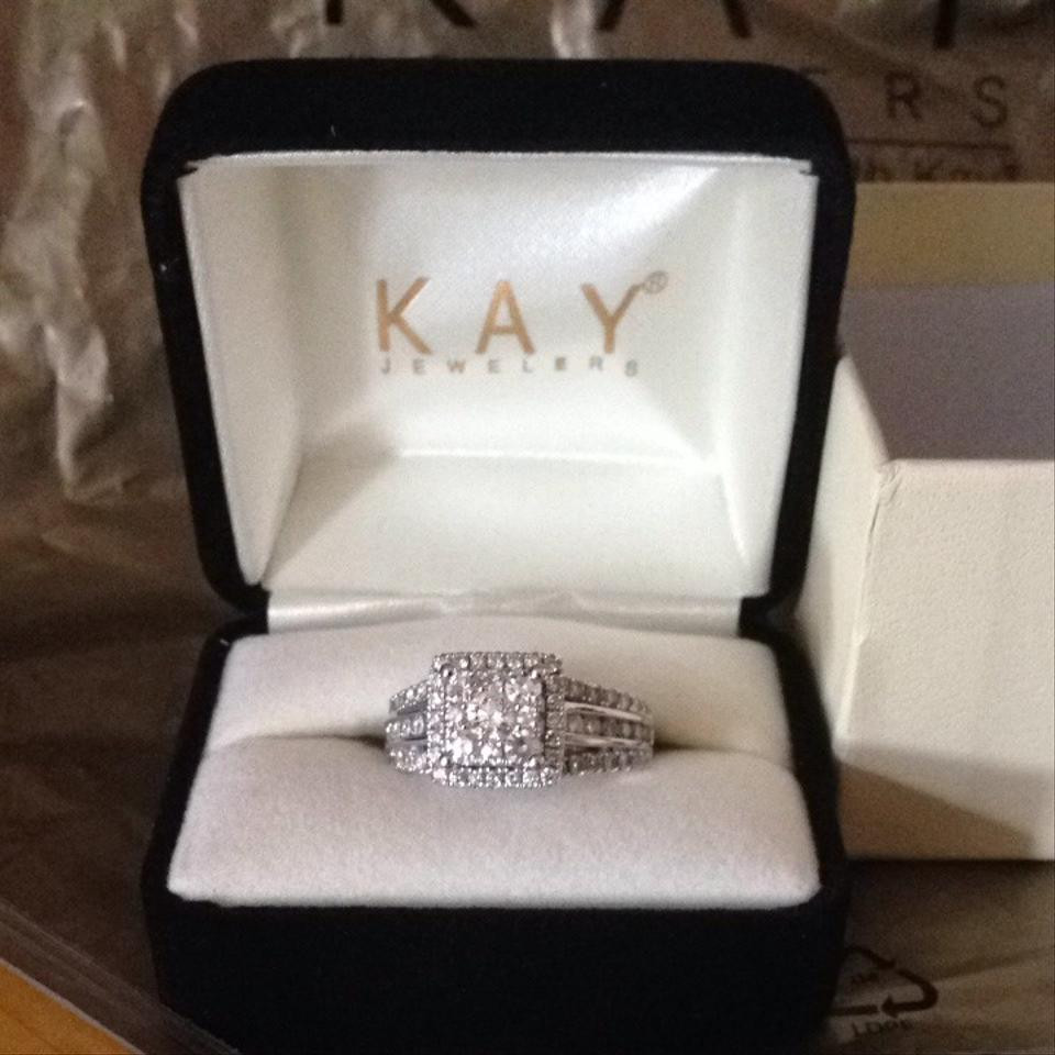 Kay Diamond Rings
 Kay Jewelers White Gold Diamond Engagement Ring Tradesy
