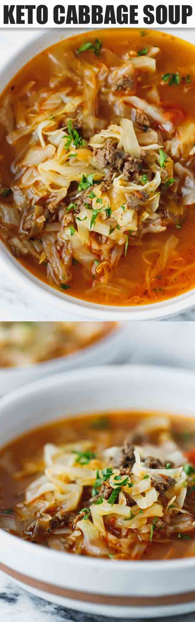 Keto Cabbage Soup
 Keto Cabbage Soup Recipe – very quick and easy to make