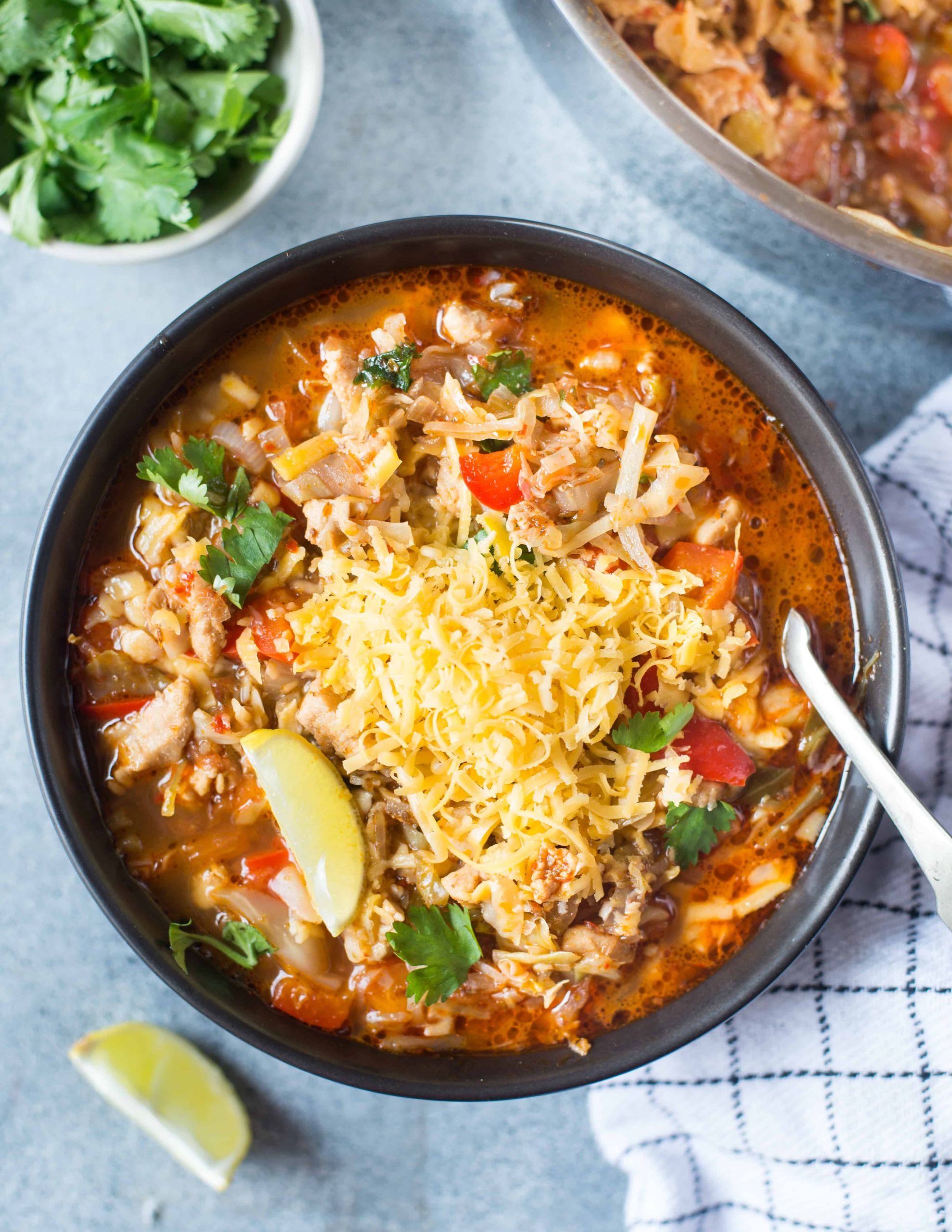 Keto Chicken Taco Soup
 LOW CARB CHICKEN TACO SOUP The flavours of kitchen