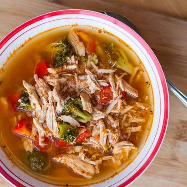 Keto Chicken Taco Soup
 Keto Chicken Taco Soup