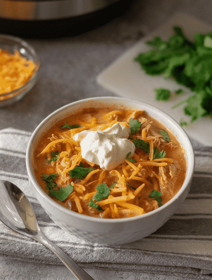 Keto Chicken Taco Soup
 Creamy Chicken Taco Soup