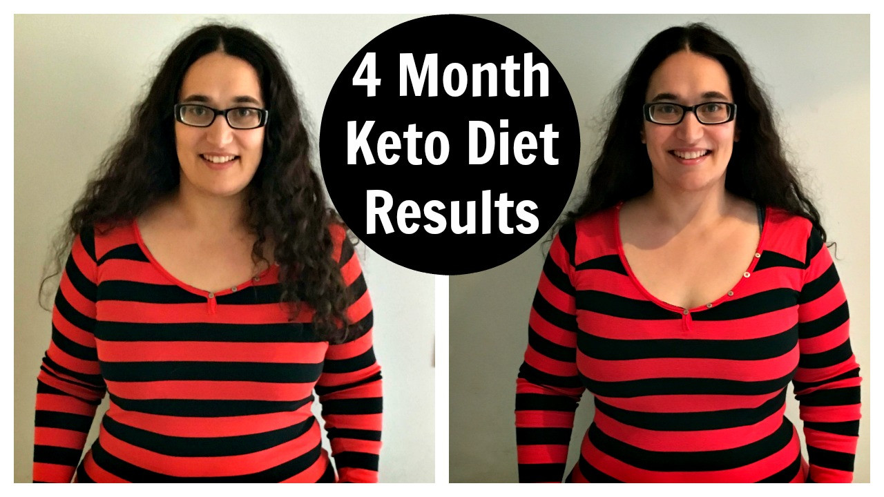 Keto Diet Results 4 Weeks
 4 Month Keto Diet Results Before and After on