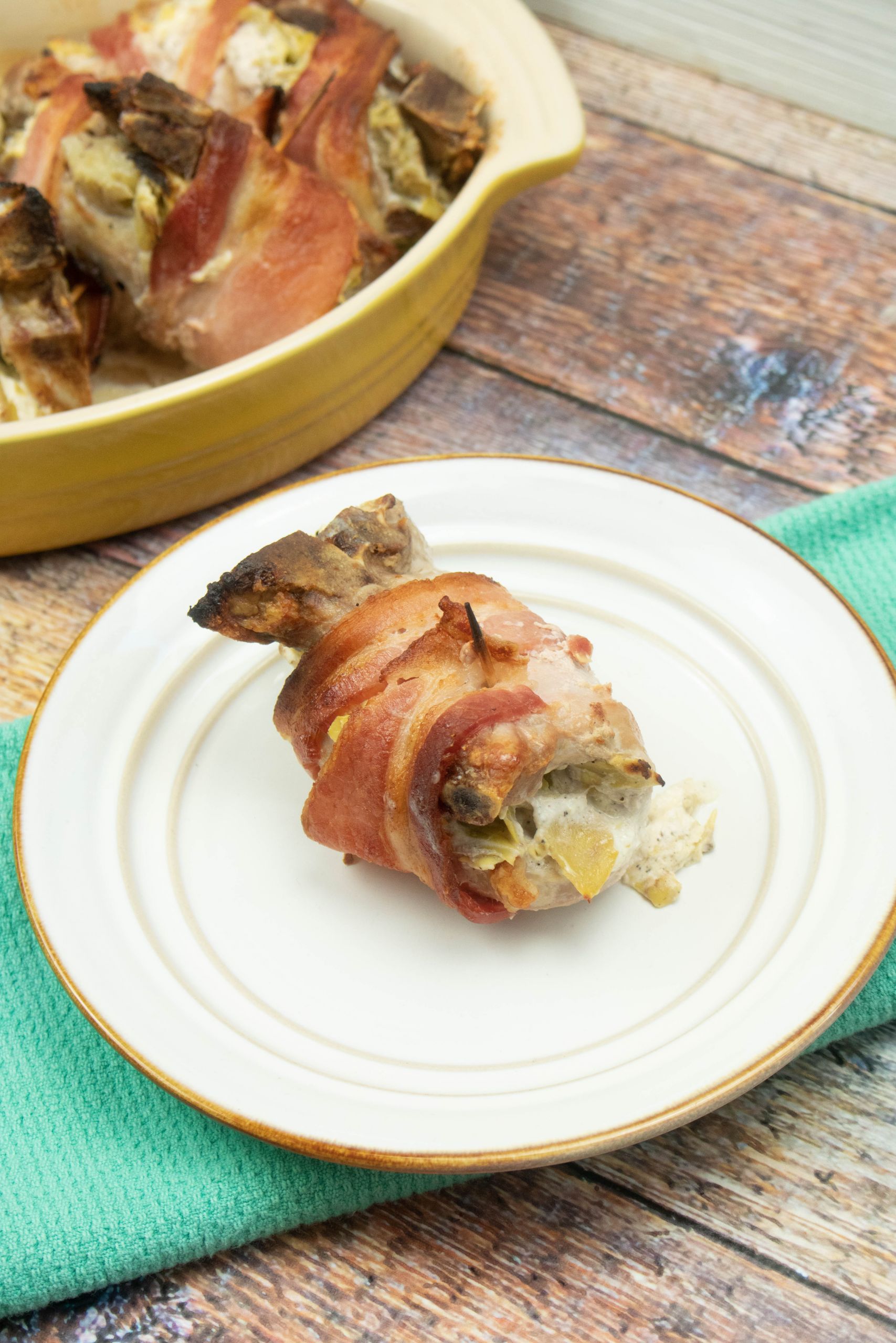 Keto Stuffed Pork Chops
 Keto Bacon Wrapped Stuffed Pork Chop Recipe Simple Yummy