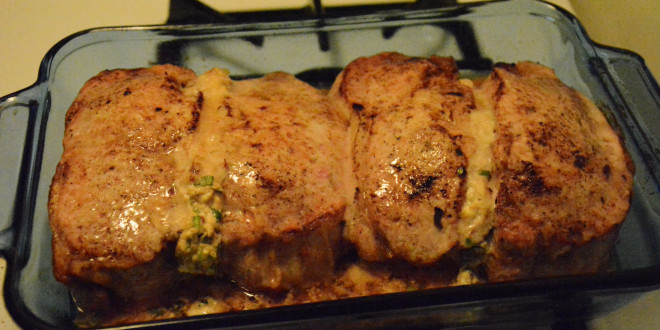 Keto Stuffed Pork Chops
 Stuffed Pork Chops Caveman Keto