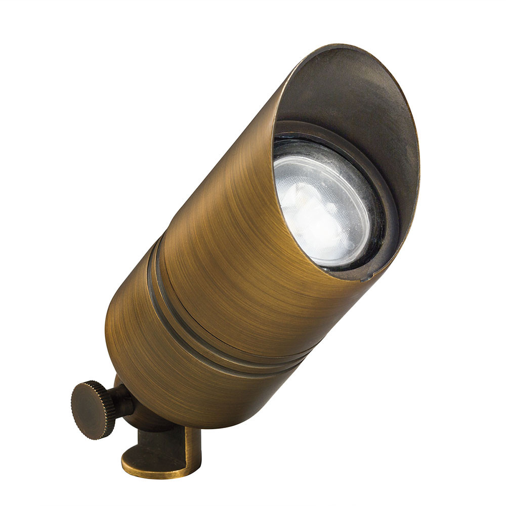 Kichler Landscape Lighting
 Kichler CBR Contemporary Centennial Brass Halogen