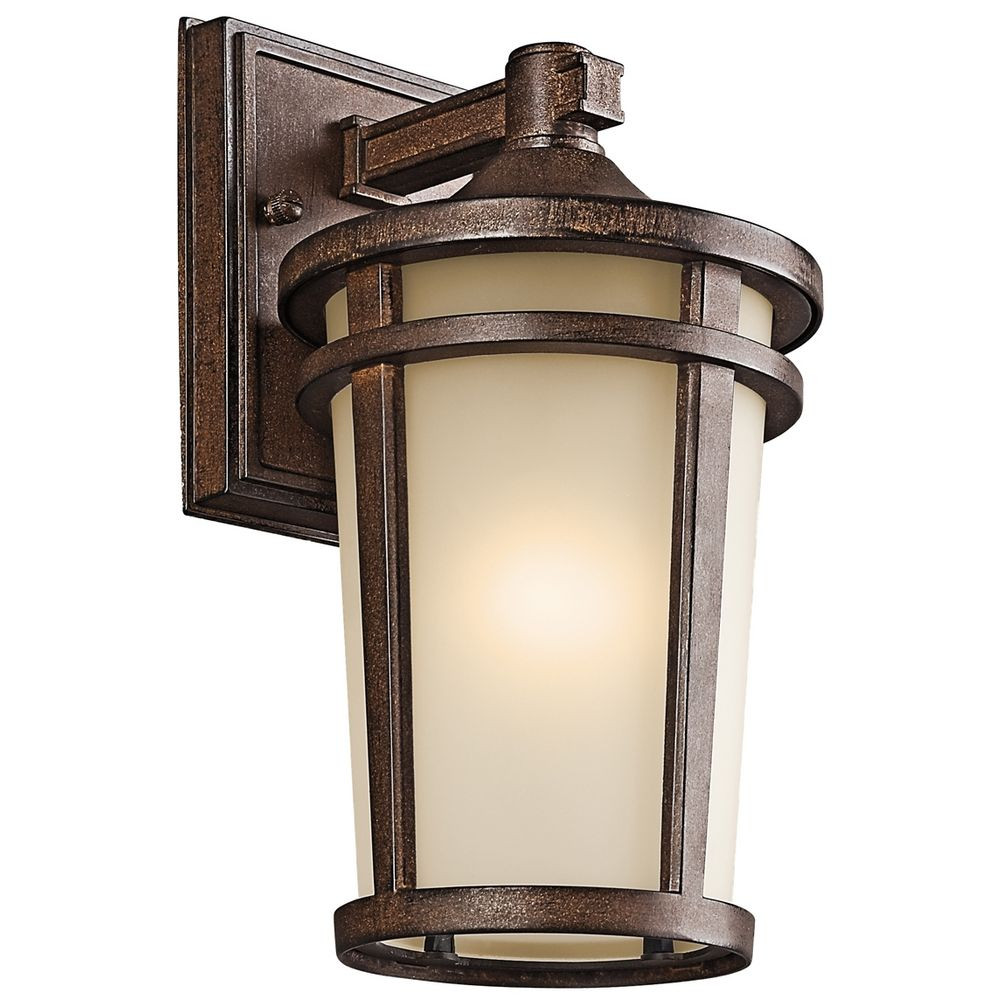 Kichler Landscape Lighting
 Kichler Outdoor Wall Light in Brown Stone Finish