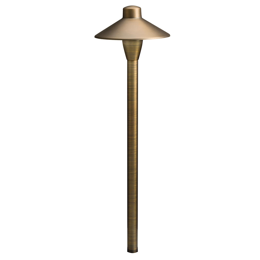 Kichler Outdoor Landscape Lighting
 Kichler CBR Modern Centennial Brass Halogen Outdoor