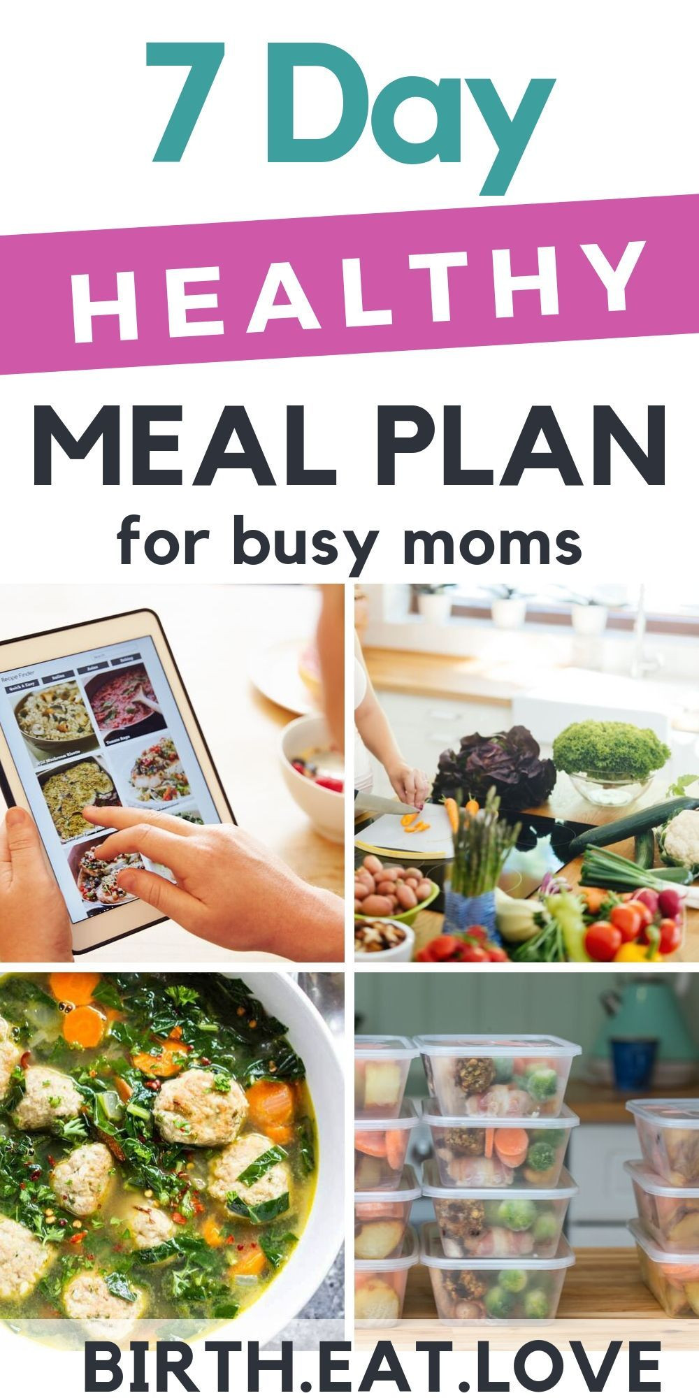 Kid Friendly Clean Eating Meal Plans
 e Week Meal Plan EASY Clean Eating