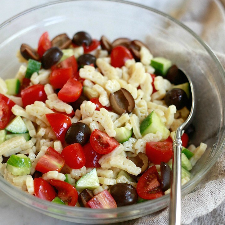 Kid Friendly Pasta Salad
 Pasta Salad for Kids Yummy Mummy Kitchen