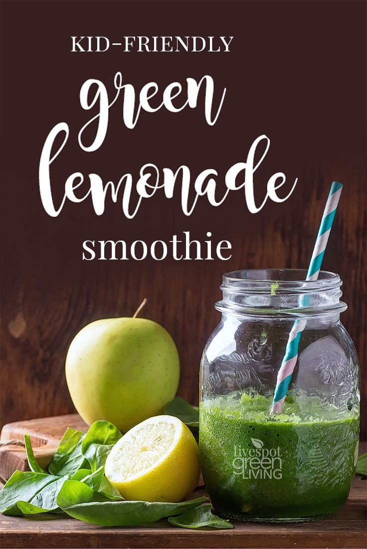 Kid Friendly Smoothie Recipes
 Kid Friendly Green Lemonade Smoothie Recipe