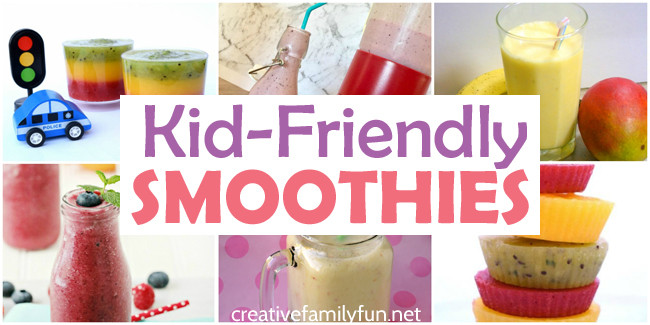 Kid Friendly Smoothie Recipes
 Simple Kid Friendly Smoothie Recipes Creative Family Fun
