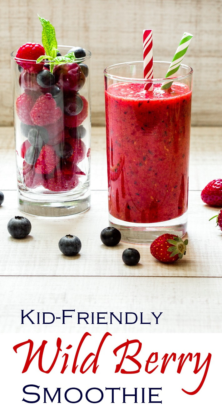 Kid Friendly Smoothies
 Kid Friendly Wild Berry Smoothie Recipe Dairy Free