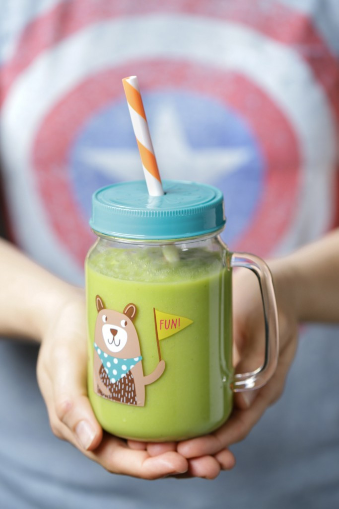 Kid Friendly Smoothies
 Kid Friendly Green Smoothie AKA The Hulkbuster Live