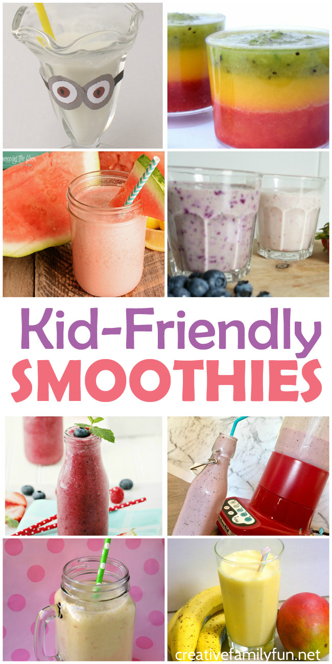 Kid Friendly Smoothies
 Simple Kid Friendly Smoothie Recipes Creative Family Fun