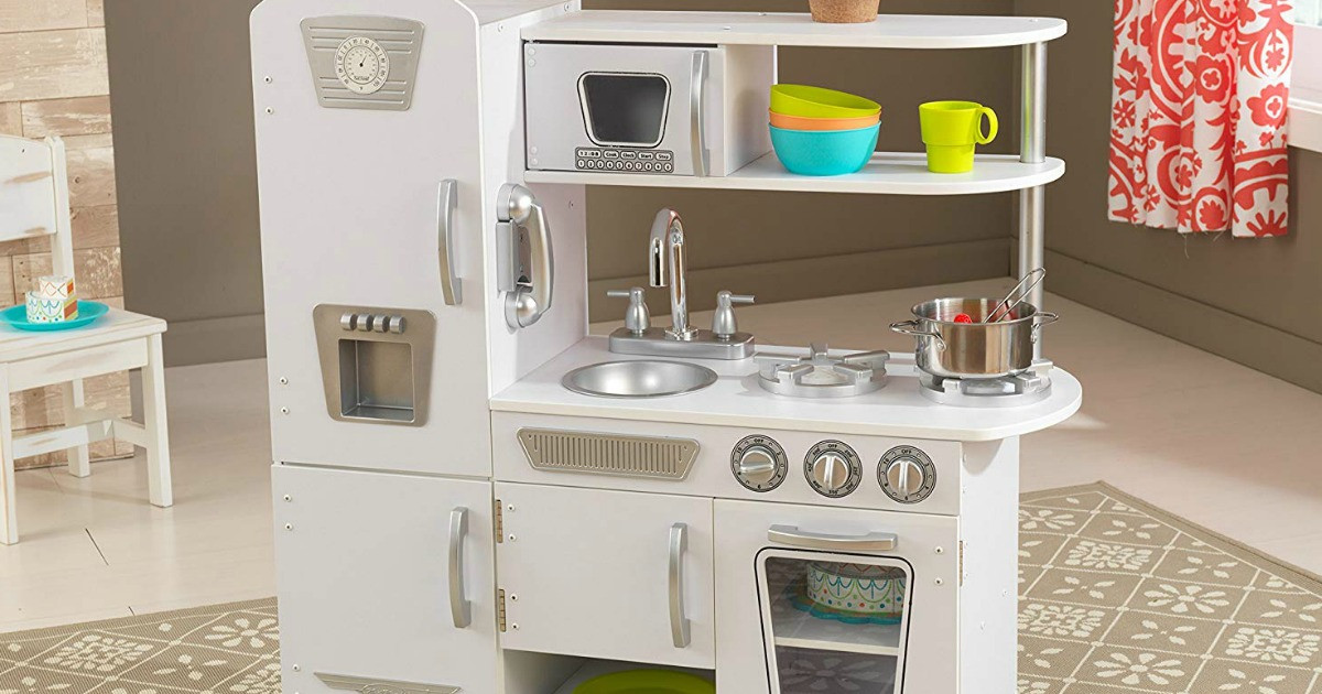 Kidkraft Vintage Kitchen White
 KidKraft White Vintage Kitchen ly $77 99 Shipped