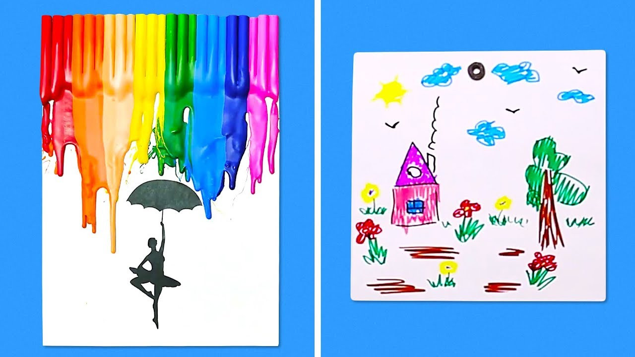 Kids Art Ideas
 11 UNIQUE IDEAS FOR KIDS ART PROJECTS