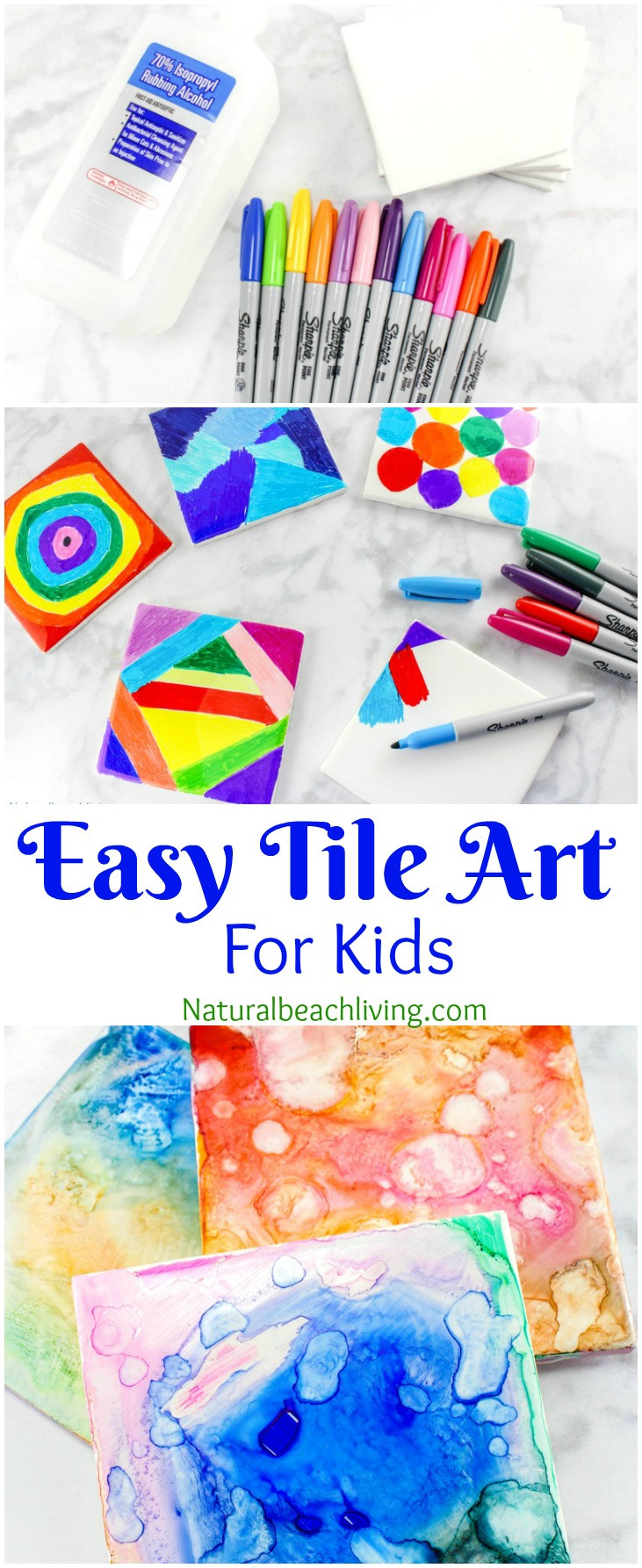 Kids Art Ideas
 Easy Tile Art for Kids That Everyone Will Enjoy Best