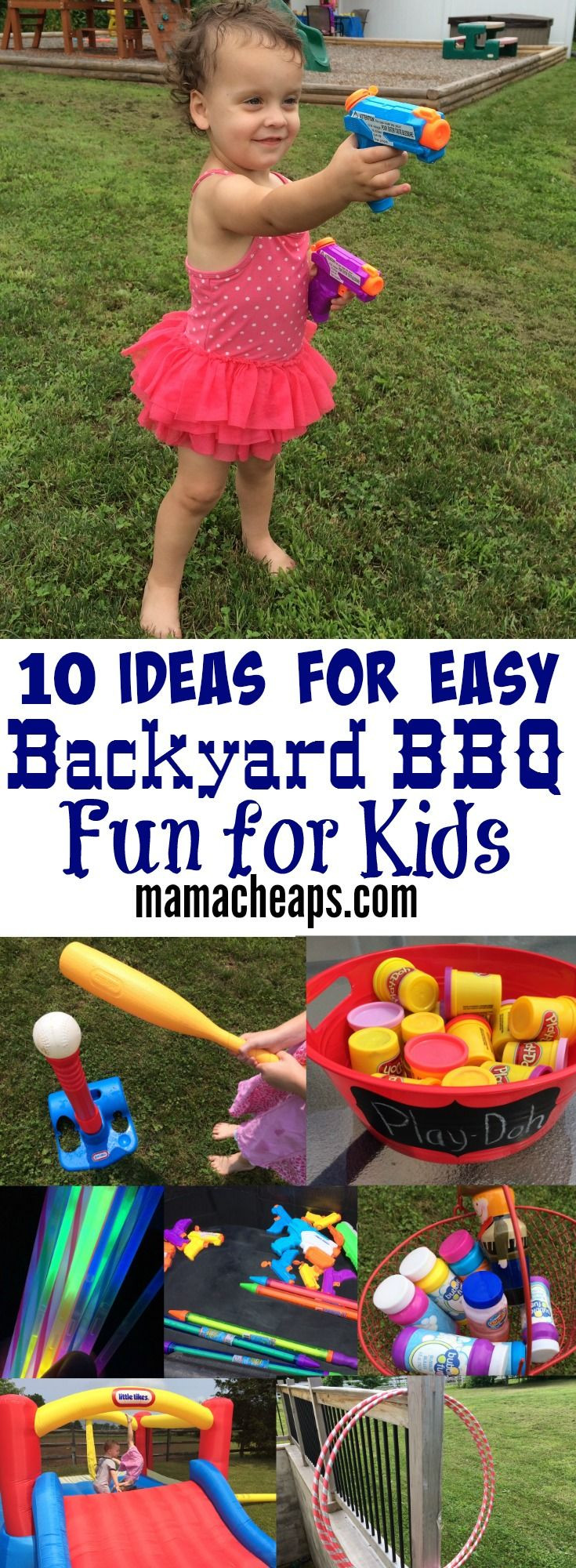 Kids Backyard Birthday Party Ideas
 10 Ideas for Easy Backyard BBQ Fun for Kids