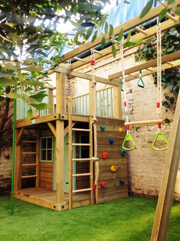 Kids Backyard Play
 32 Creative And Fun Outdoor Kids’ Play Areas