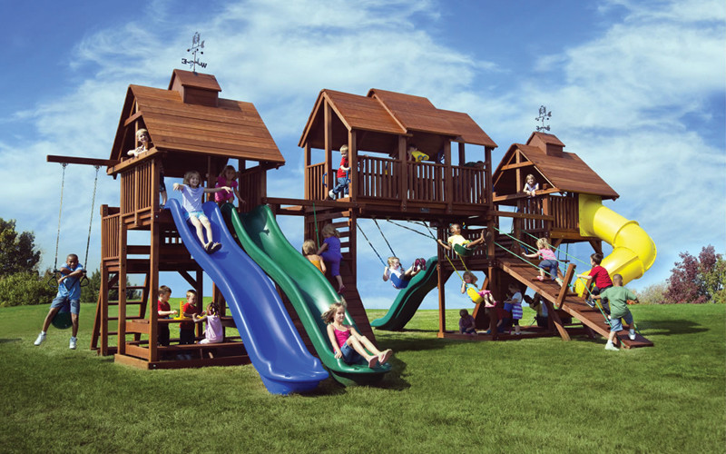 Kids Backyard Play Set
 How to Treat your Play Set To Stain or Not to Stain