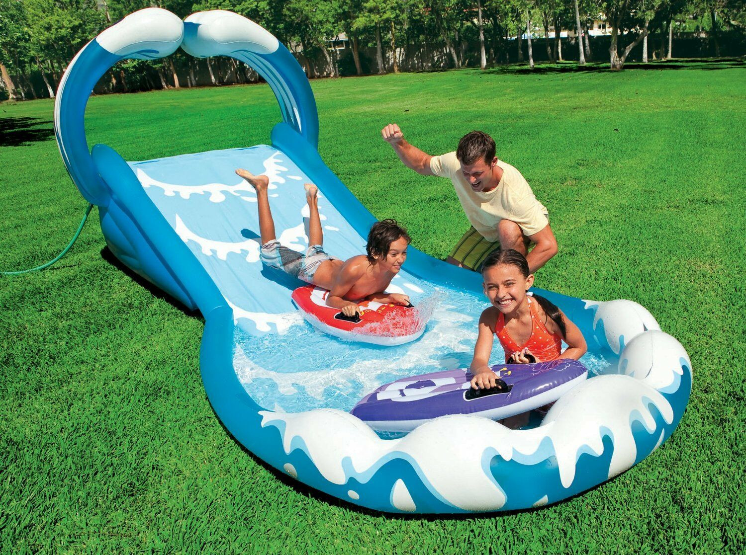 Kids Backyard Slide
 Inflatable Water Slide mercial Pool Park Kids Wet