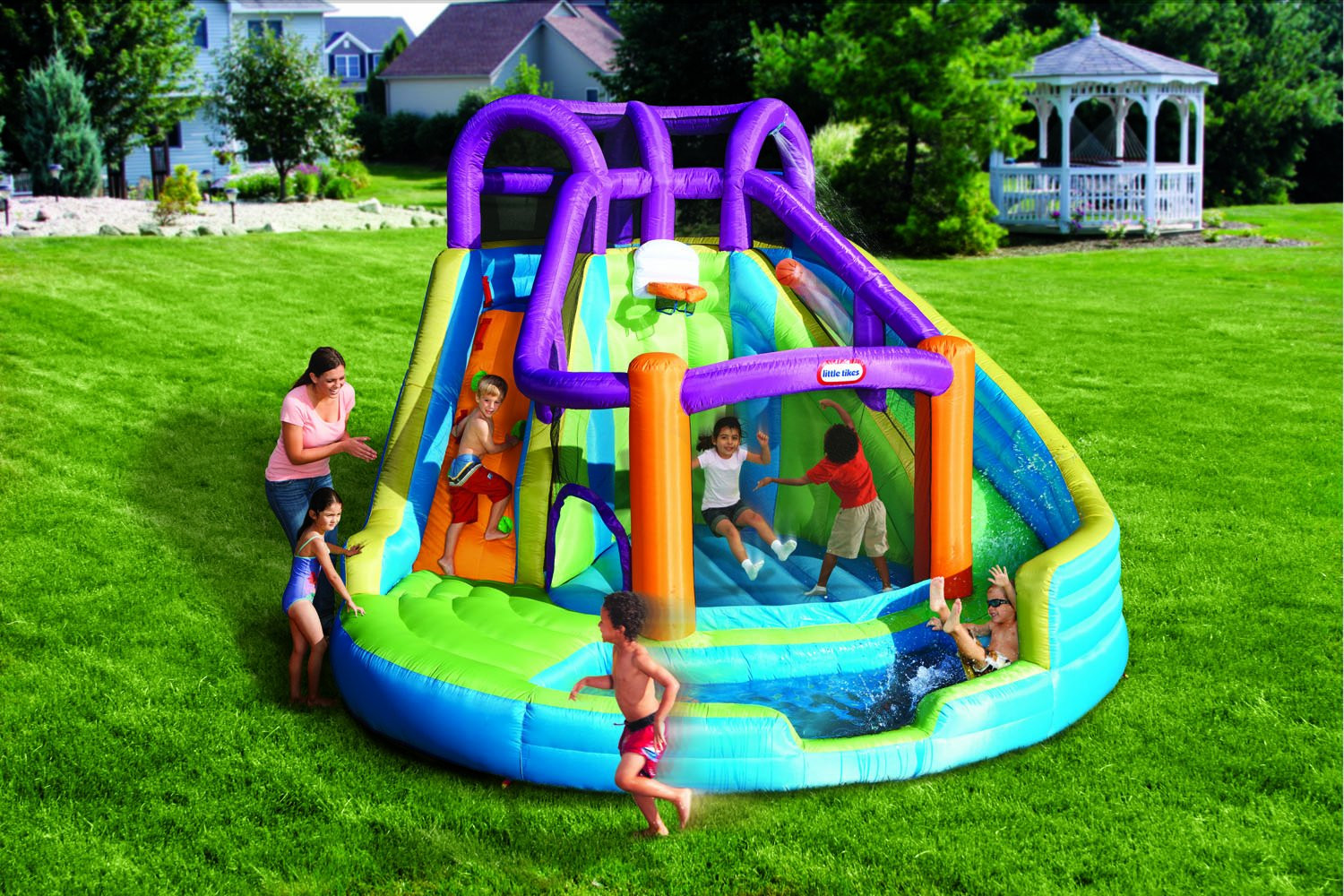 Kids Backyard Slide
 Best Backyard Slide and Waterslide Sets For Kids Seekyt