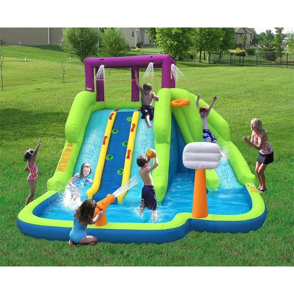 Kids Backyard Slide
 High quality inflatable water slide pool games inflatable