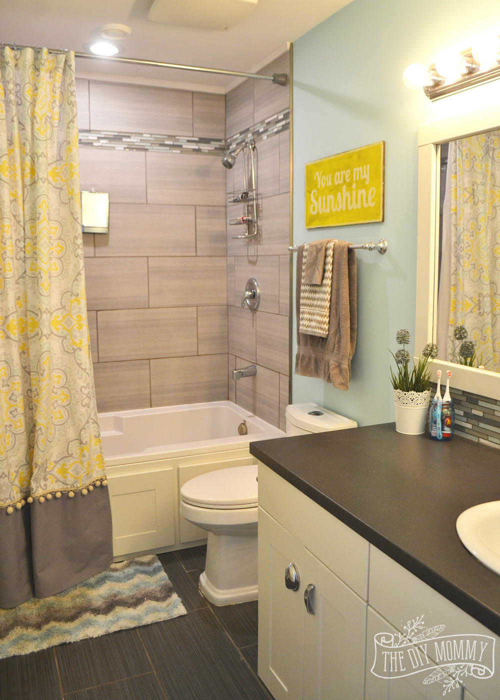 Kids Bathroom Ideas
 Kids Bathroom Reveal and some great tips for post reno