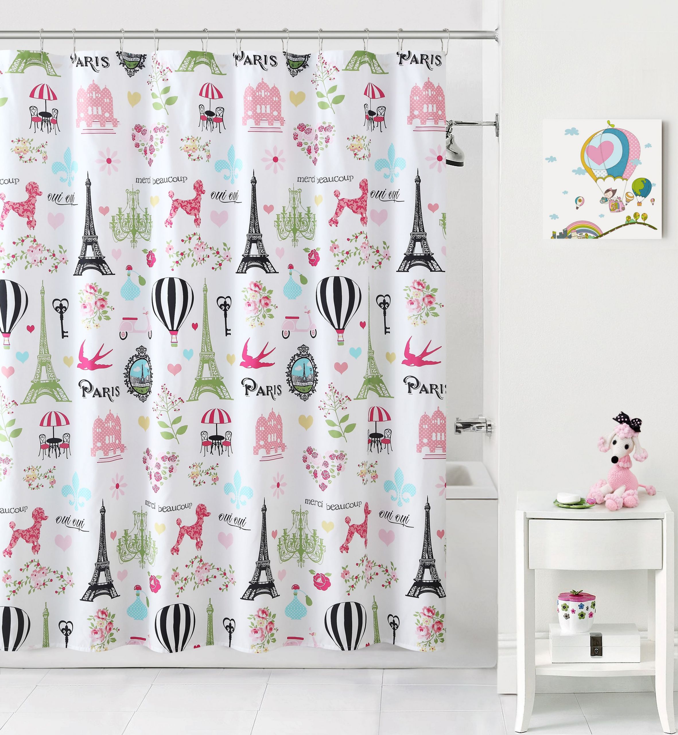 Kids Bathroom Sets Walmart
 Mainstays Kids I Love Paris Bath Collection Walmart