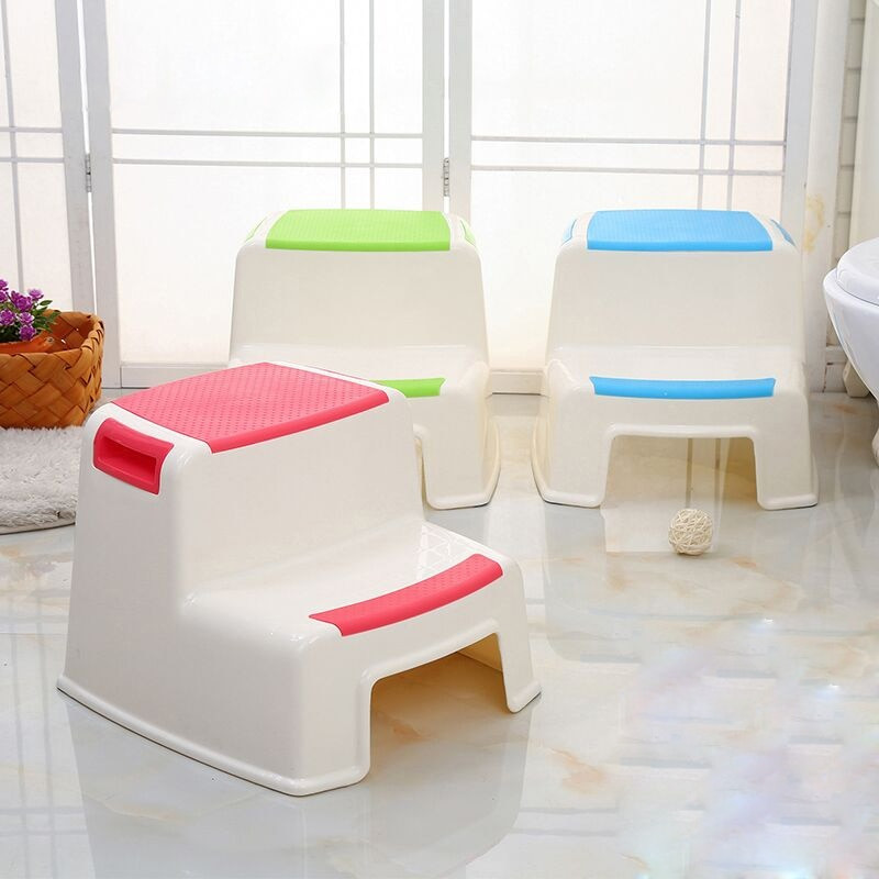 Kids Bathroom Step Stools
 2 Step Stool for Kids Toddler Stool for Toilet Potty