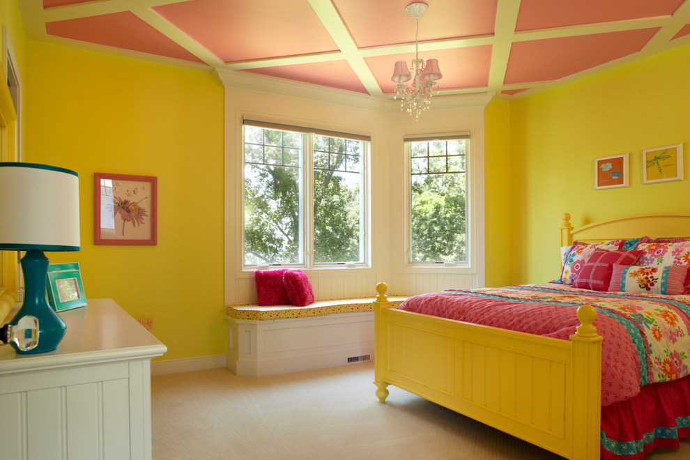 Kids Bedroom Color Ideas
 20 Yellow Bedroom Designs Decorating Ideas