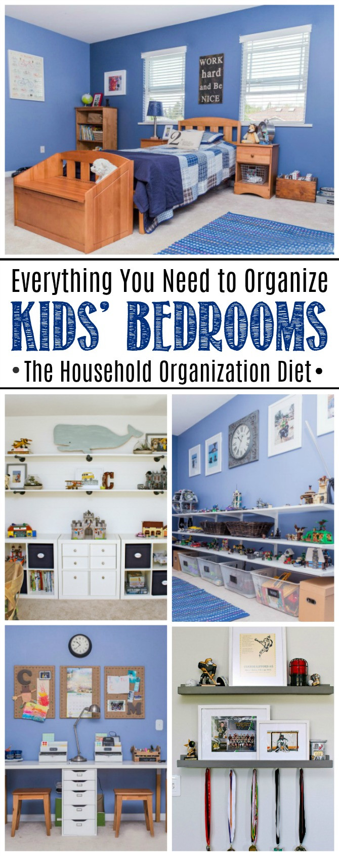 Kids Bedroom Organization
 Kids Bedroom Organization August HOD Clean and Scentsible