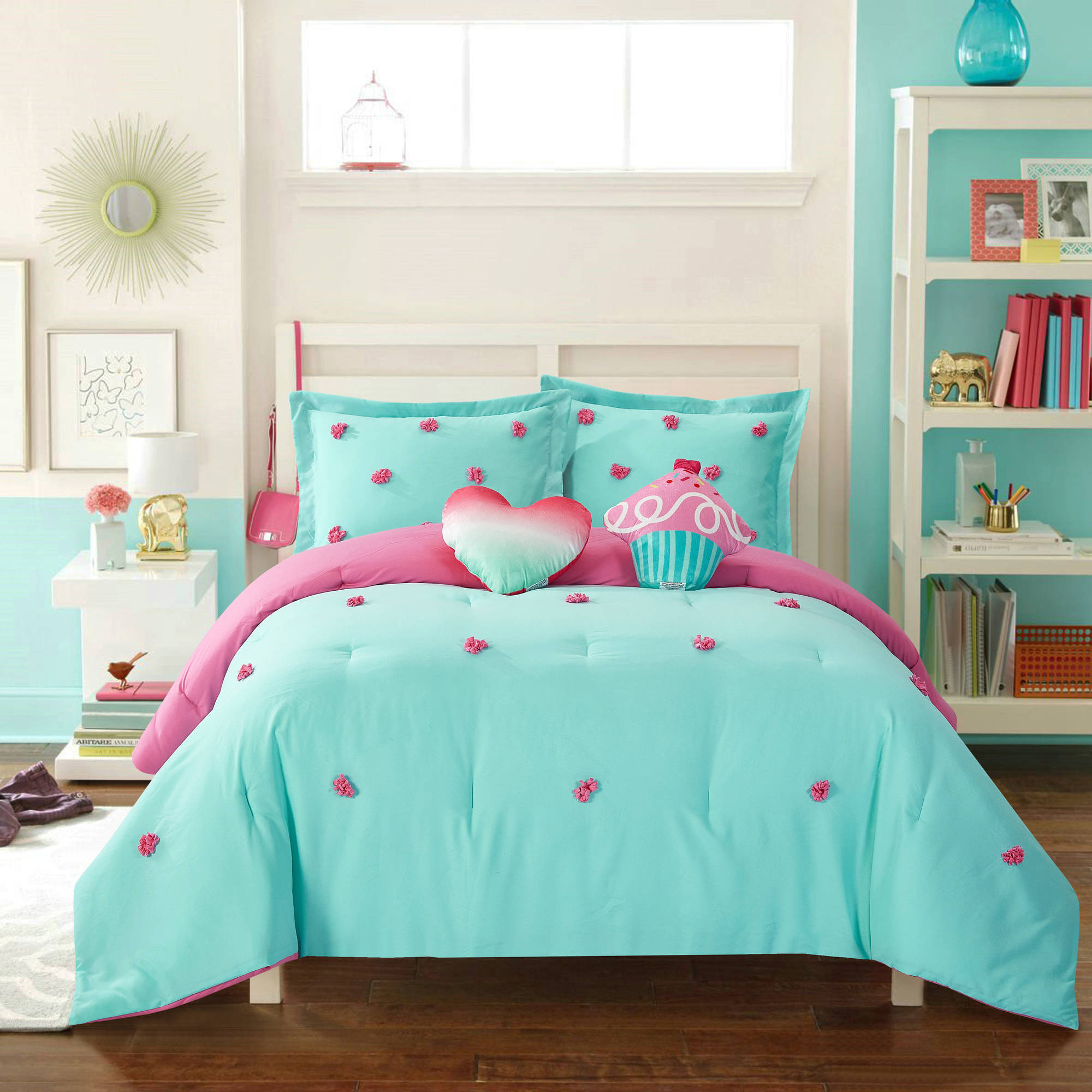 Kids Bedroom Sets Walmart
 Heritage Club Kids Pom Pom forter Set Walmart