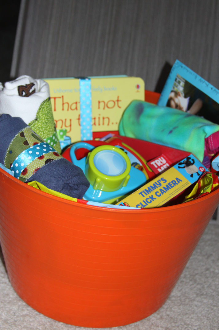 Kids Birthday Gift Baskets
 Simple Gift Basket For A First Birthday And Getting Your