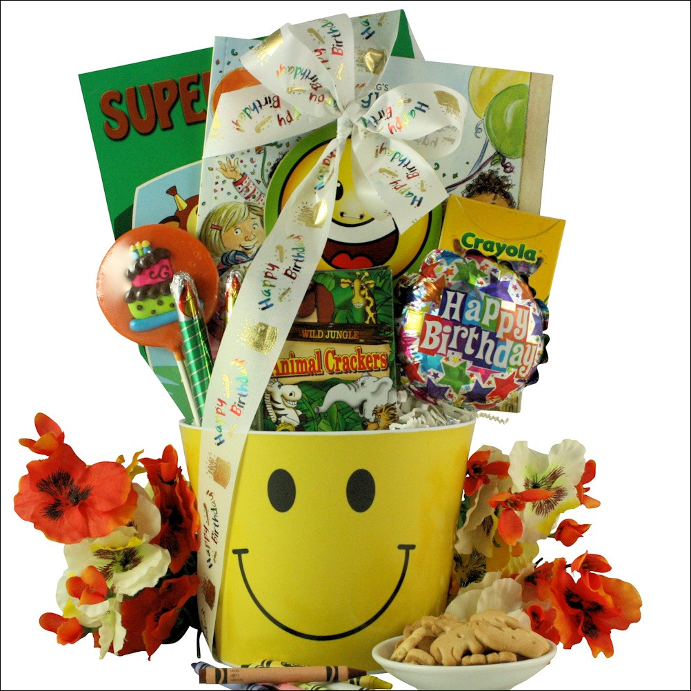 Kids Birthday Gift Delivery
 Happy Birthday Smiles Kid s Birthday Gift Basket Ages 3