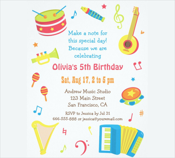 Kids Birthday Invitations
 FREE Birthday Party Invites for Kids – FREE Printable