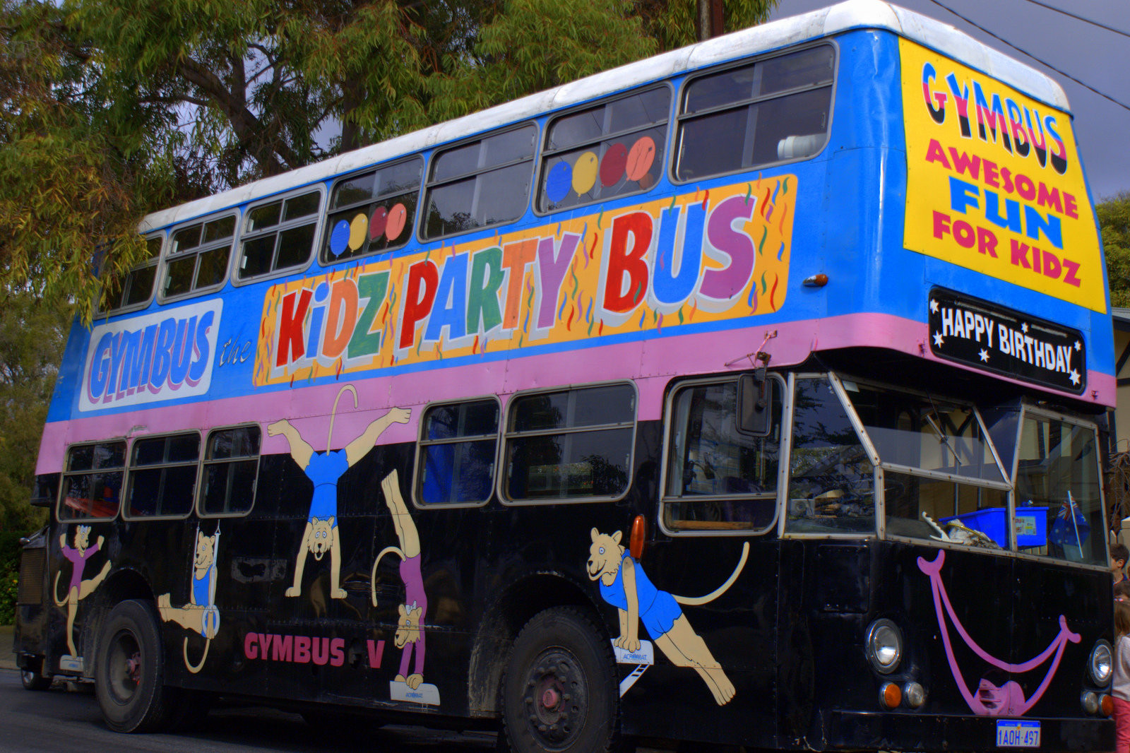 Kids Birthday Party Buses
 Gymbus